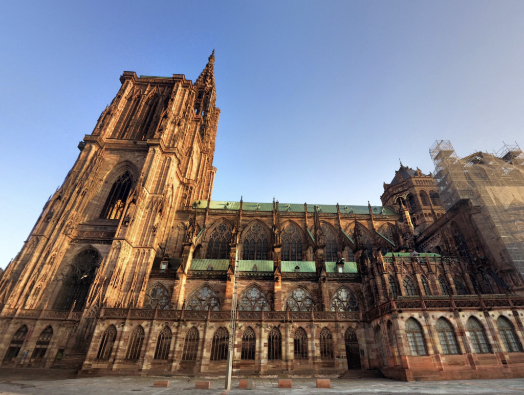 Cathédrale de Strasbourg en France